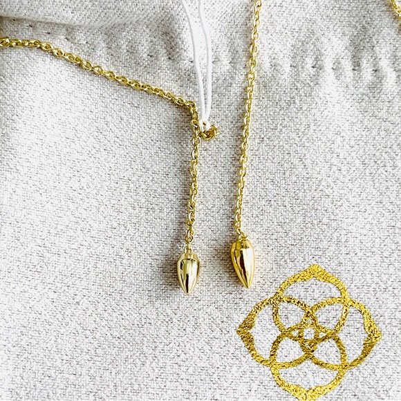 KENDRA SCOTT Haven Heart Necklace In Multi Mix - Picture 3 of 13